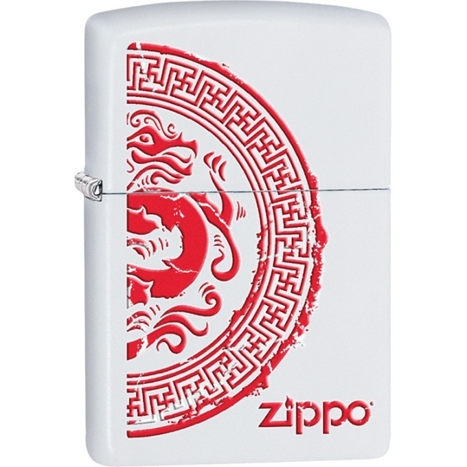 Zippo Classic 28855, белая матовая